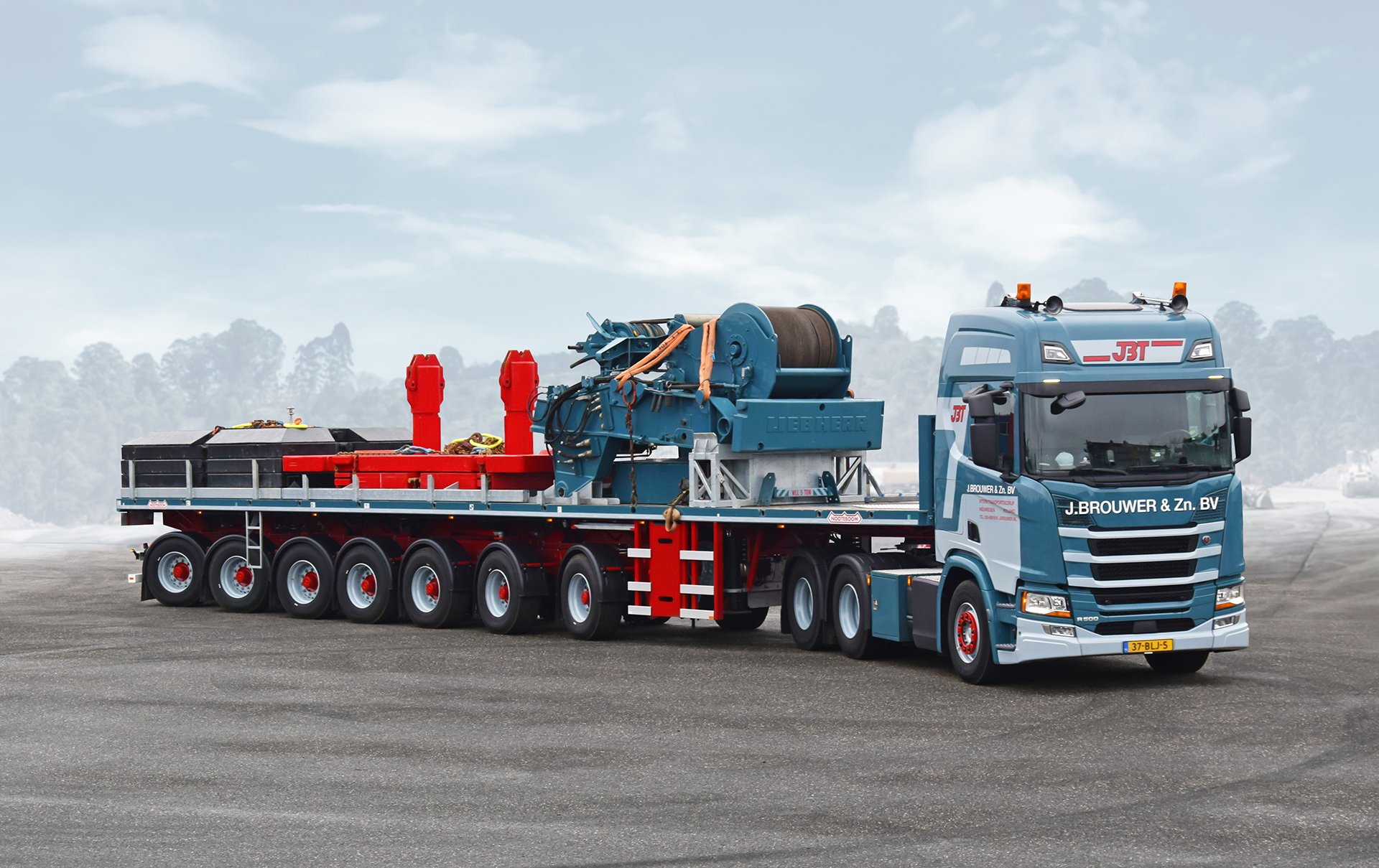 OVB Ballasttrailer Plataforma para contrapesos