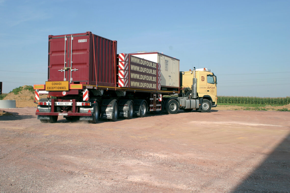 nooteboom ballasttrailer