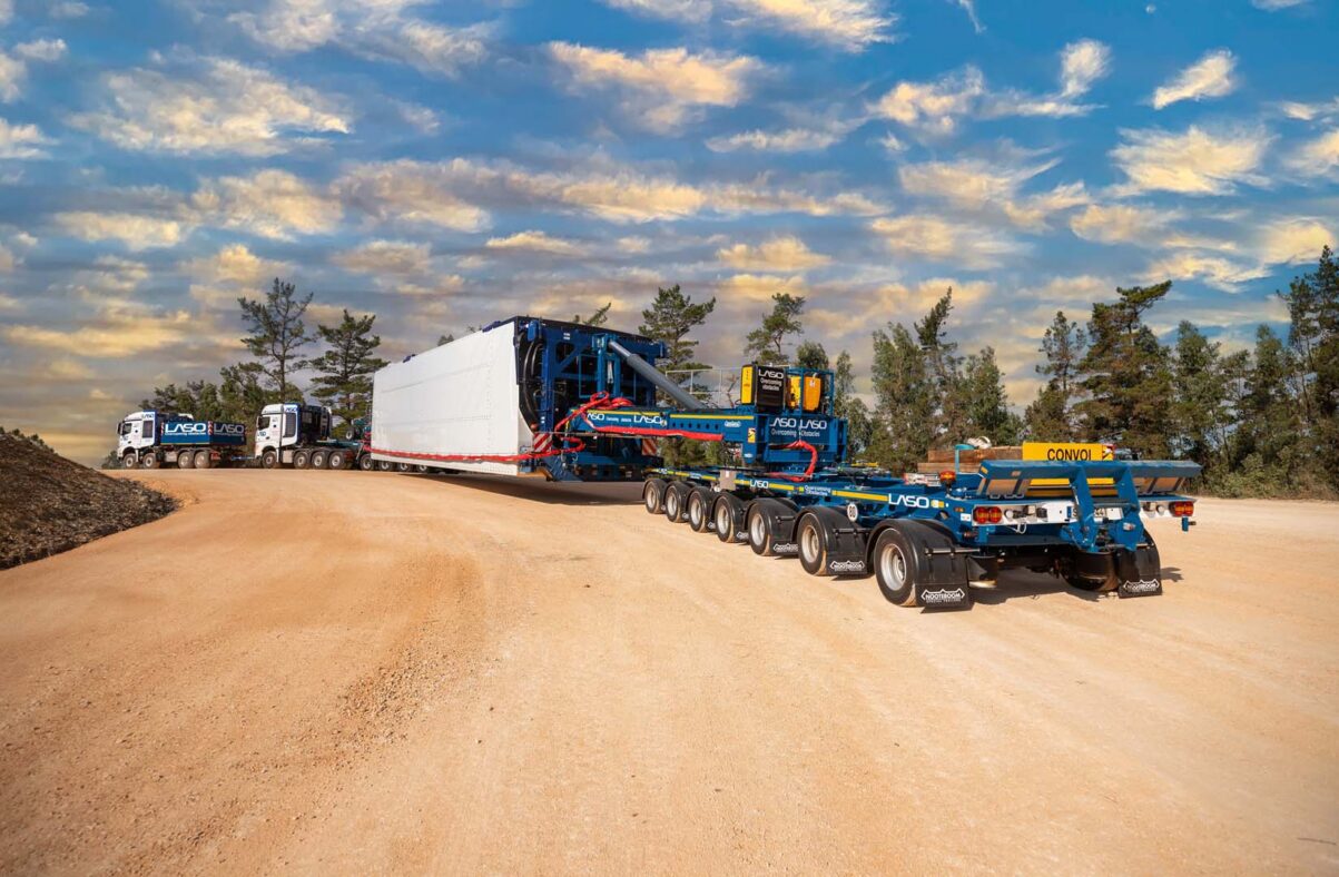 nooteboom mega windmill trailer xl