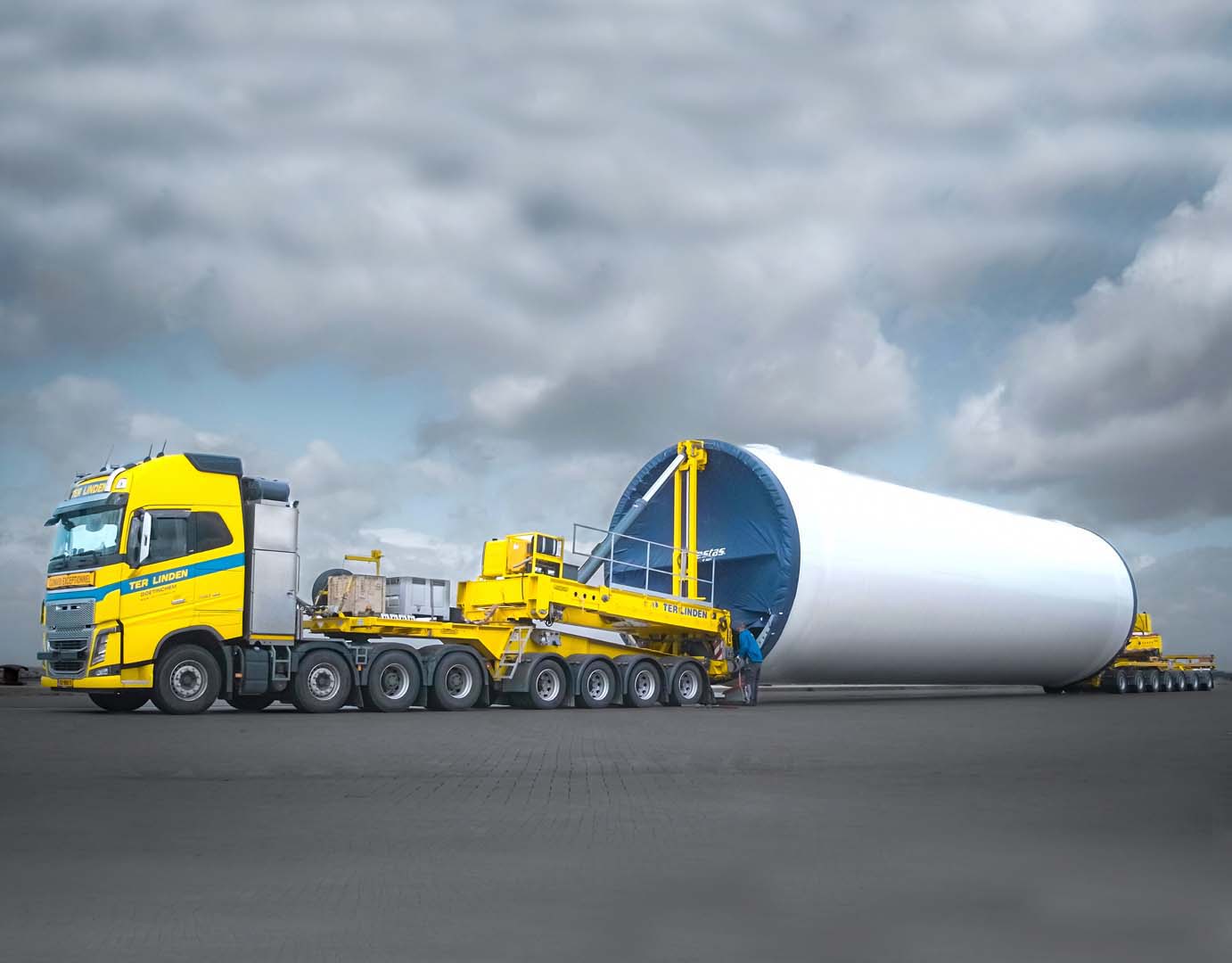 Nooteboom Mega Windmill Trailer XL