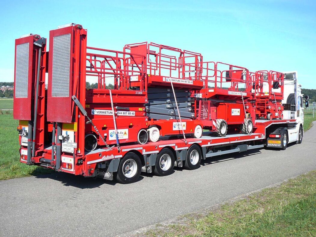 Access platforms and telescopic handlers