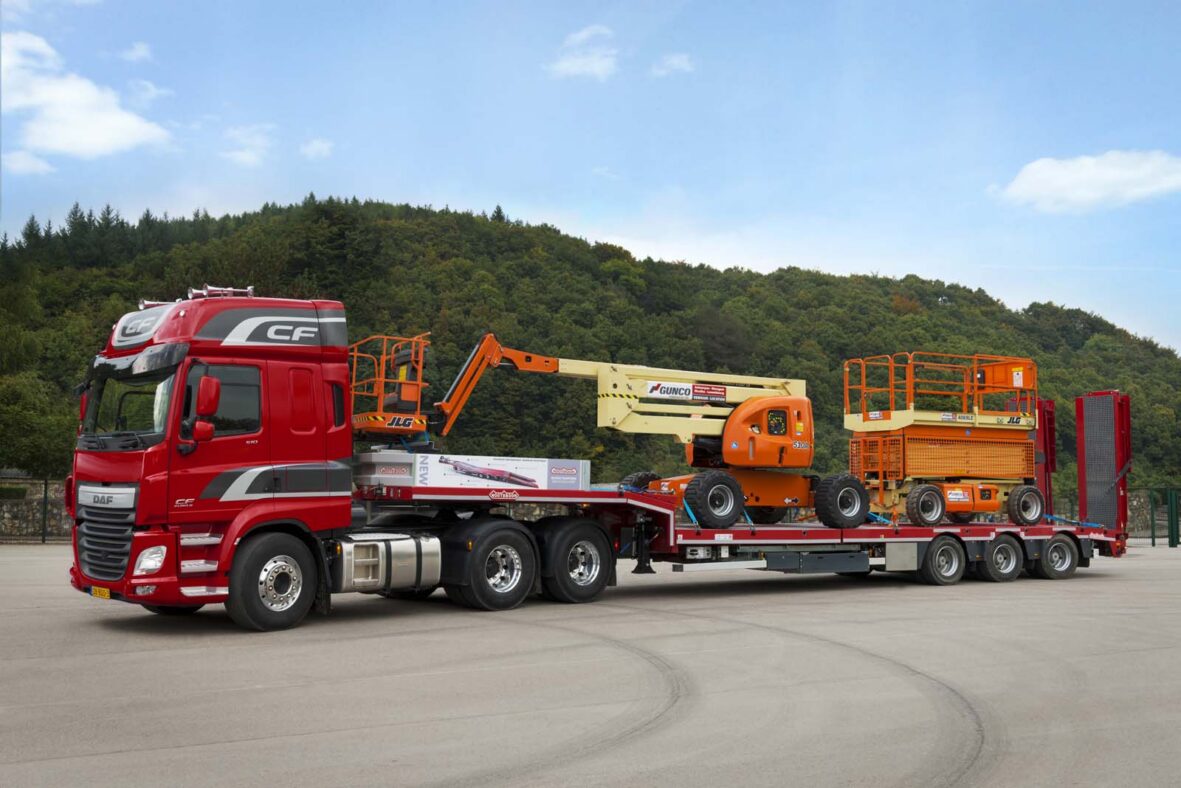 Access platforms and telescopic handlers